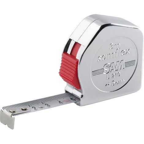 Mètre ruban SAM U 3mx 16 mm Métrique ( Prix pour 1 ) (1/3)