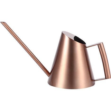 Ménage En Acier Inoxydable Arrosoir Pot Jardin Plante Verte Fleur Arrosoir Bouilloire BronzeS (1/5)