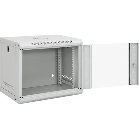 Maison Exclusive - Coffret de réseau mural 9U 19" IP20 53x40x45 cm (1/5)