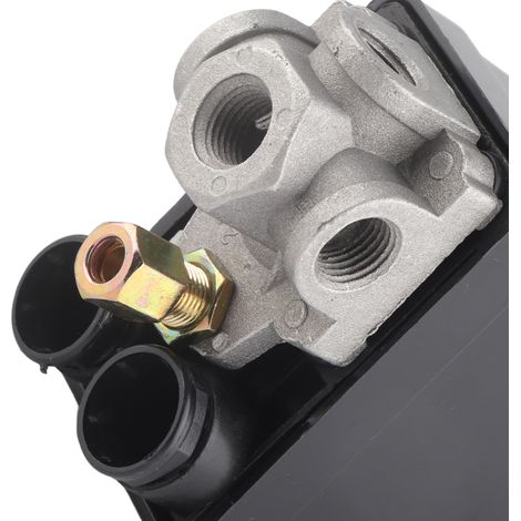 Pressostat de compresseur d'air à 4 voies réglable, vanne de réduction de pression (1/5)