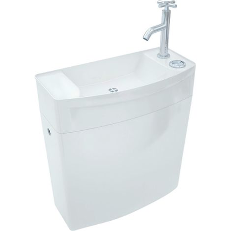 Réservoir WC, lave-mains intégré 3/6L ISEO (1/5)