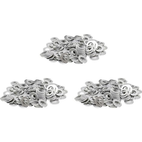 300 joints et bagues d'étanchéité pour bouchon de vidange d'huile, alésage de 12 mm, compatibles avec la référence Scion 90430-12031 (9043012031). (1/5)