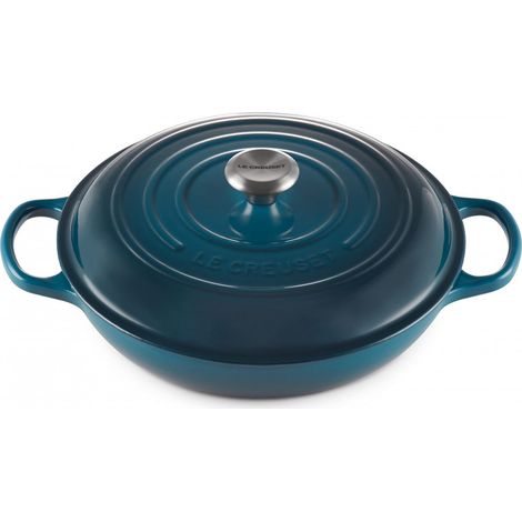 Le Creuset GOURMET-PROFITOPF SIG 30 CM DEEP TEAL