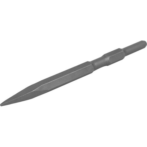 17mm Breite 280mm Länge Chromstahl Sechskantschaft Hammer Meißel Grau (1/3)