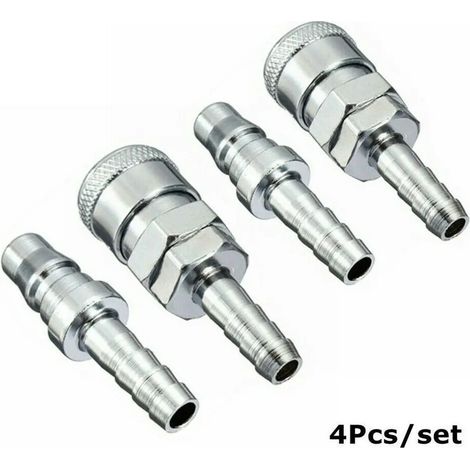 Raccord rapide pour piston gaz et tuyau (1/5)