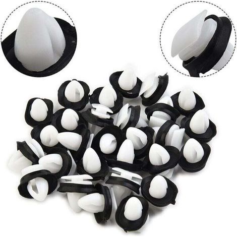 100pcs Agrafe Garniture Fixation Clip Panneau Joint Porte Pour Fiat Ducato 71728806,8565.43, 856543 (1/4)