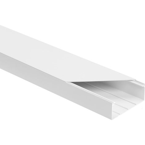 Triton Conducto eléctrico blanco 90x40x2000 mm PVC