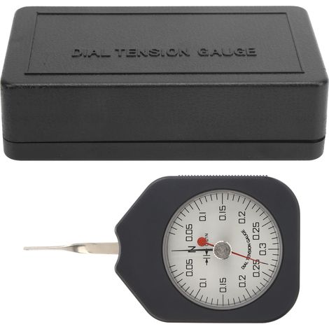 Tensiomètre à cadran SEN-0.3-2 0.3N portable en alliage avec double aiguille pour test de tension (1/5)