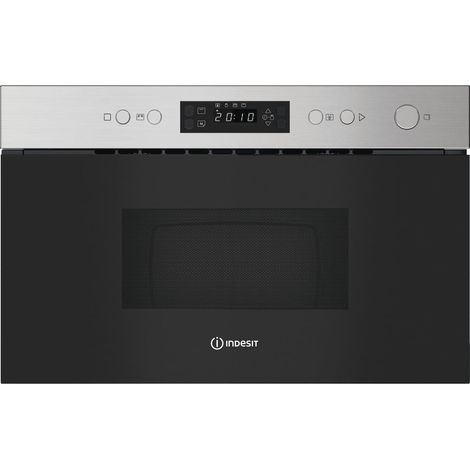 Indesit Microonde da incasso IM K12 X - IM K12 X. Posizionamento dell'apparecchio: Da incasso, Tipo di prodotto: Microonde con grill, Capacità interna: 22 L, Potenza Microonde: 750 W, Disp... - IMK12X (1/5)