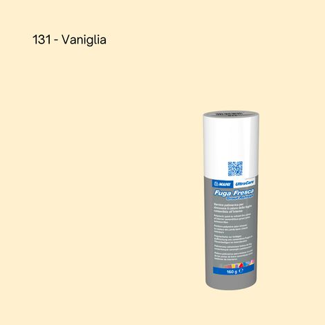 Rinnovo fughe sbiadite ripristinare pavimento ultracare fuga fresca 160 gr colore- vaniglia - 131 - confezione 1