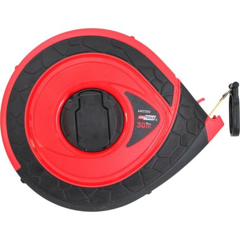 Maßband Awtools gelb 30 Meter Fiberglas