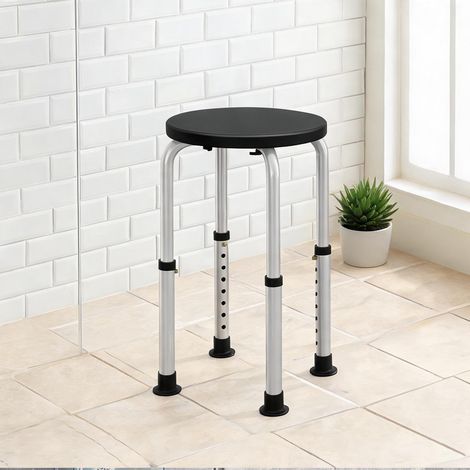 Banco de douche réglable en aluminium pour salle de bain 支撑 135 (1/5)