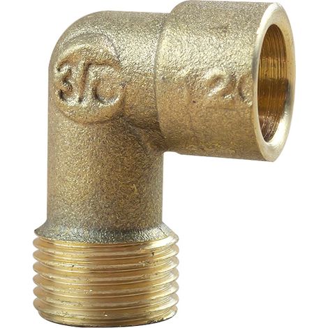 Coude 90° Mâle 92 GCU 3/8" (12/17) - Tube Cuivre Ø12 - Arcanaute (1/3)