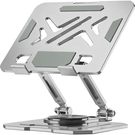 Support pour ordinateur portable avec base rotative à 360° (1/4)