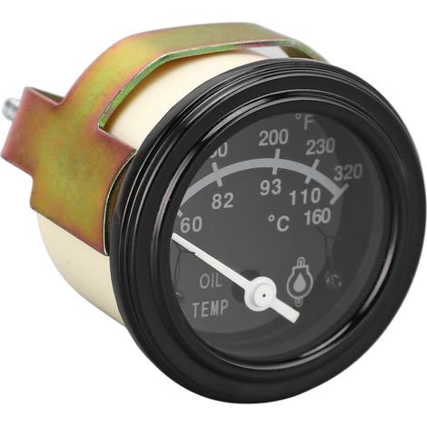 Cummins 24V DC Öltemperaturanzeige, präzises, gekapseltes Zeiger-Druckmessgerät, guter Kontaktgenerator-Anzeiger für den Motor. (1/5)