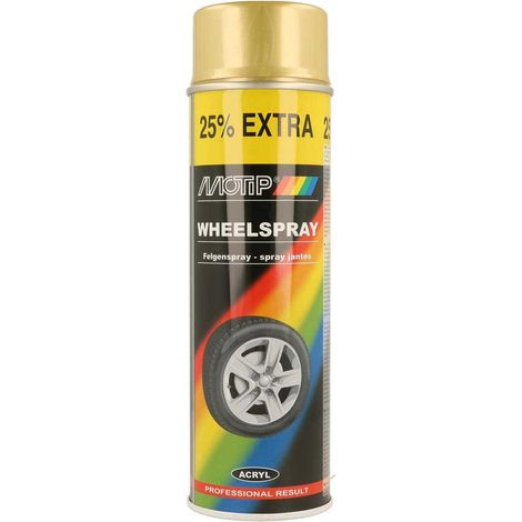 MOTIP WHEELSPRAY 04008 500 ML SPRAY AEROSOL PER CERCHI ORO (1/3)