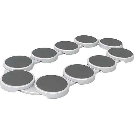 Plateau Alimentaire, Rotation à 360 Degrés, Design Léger, 10 Plaque (1/2)