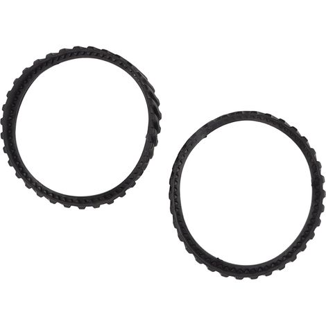 Pista de Rueda para Limpiador de Piscinas, 2 Piezas Pista de Repuesto para Limpiador de Piscinas Pista de Neumáticos de Goma para MX8 MX6 Aspirador de Piscina Robótico (1/5)