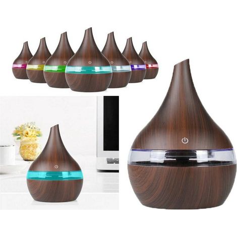 TRADE SHOP - Aromaterapia 7 Led Umidificatore Ultrasuoni Usb Depuratore Diffusore Aromi Yx041 - (1/5)