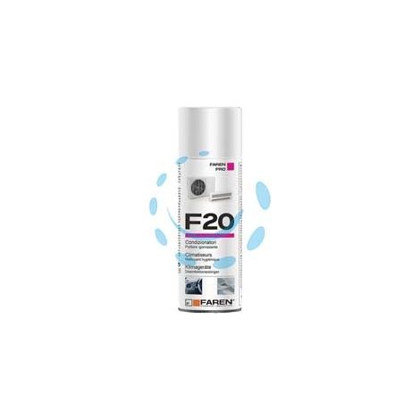IGIENIZZANTE PER CLIMATIZZATORI SPRAY F20 - ml.400