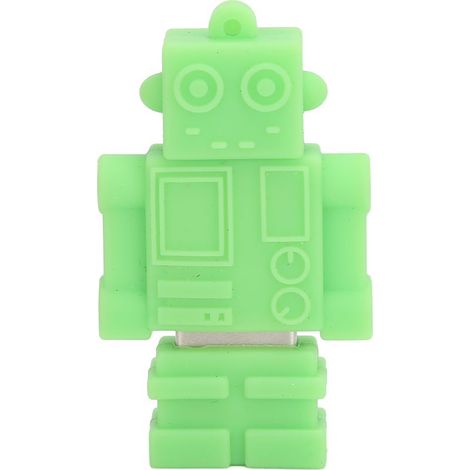 Clé USB 16GB Robot Vert Design Carton Rapide Stockage Masse Mémoire Flash (1/5)