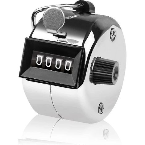 Compteur à clics 4 chiffres - Compteur manuel en métal - Compteur pour compter et marquer les coups au golf (1/5)