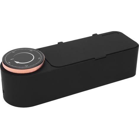 Nettoyeur Ultrasonique 650ml Noir Mini Machine à Laver Bijoux pour Montres et Lunettes 50kHz (1/5)