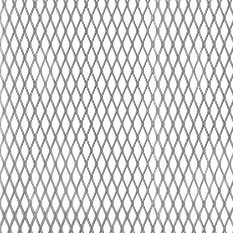 ALBERTS Streckmetallblech, Stahl roh, BxLxS 250 x 500 x 2,8 mm