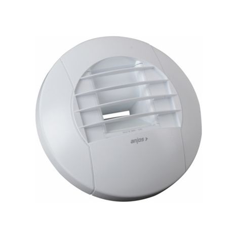 Anjos Ventilation – Bouche VMC Ø125mm – Débit 5/40m³/h – Ø extérieur 180mm – 1751