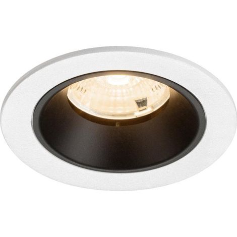 Spot encastré Numinos S blanc/noir 2700K - 55 deg - 1009448