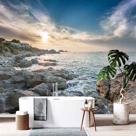Papier peint panoramique - La mer - 130 cm x 86 cm (1/4)