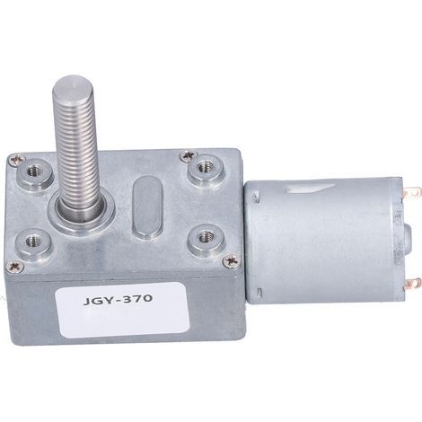 Schneckengetriebemotor, leise, langlebig, verschleißfest, rostfrei, hohe Wärmeleitfähigkeit, geringe Korrosionsbeständigkeit, niedrige Drehzahl, Untersetzungsgetriebe, 6 V DC, 6 U/min (1/5)
