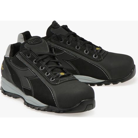 Scarpa da lavoro leggera Nera antinfortunistica "Glove Tech Low S3" con puntale -41