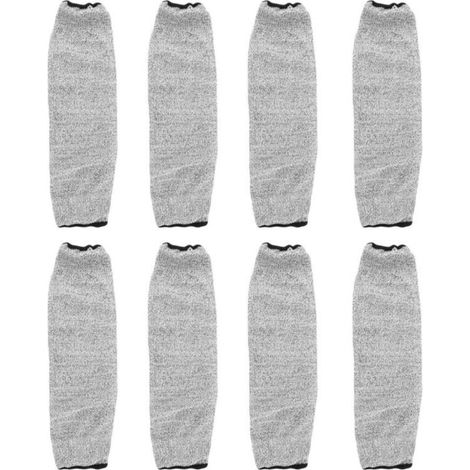 Lot de 4 Manchons de Protection Bras et Avant-Bras Anti-Coupures 45 cm (1/4)