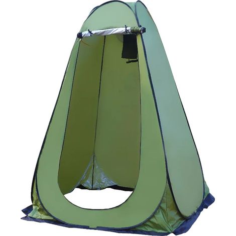 Tente de Douche Extérieure, Imperméable, Protection UV, Vert (1/2)
