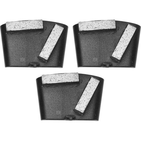 Lot 3 blocs de polissage diamant long grain abrasif pour meuleuse accessoire de ponçage (1/5)