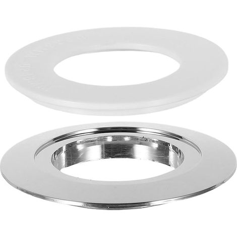 Adaptateur Wc Marche Argenté en Plastique, Résistant à L'usure (1/5)