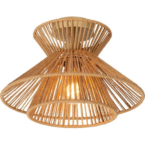 Lampe de plafond Tasman Rotin Ø 32cm - 10120/32/72 (1/2)