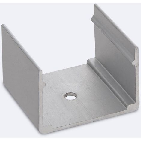 Perfil Neón SFLEX 30x20 Superficie/Empotrable Curva Vertical para Tira LED IP20 hasta 17,5 mm 2 m