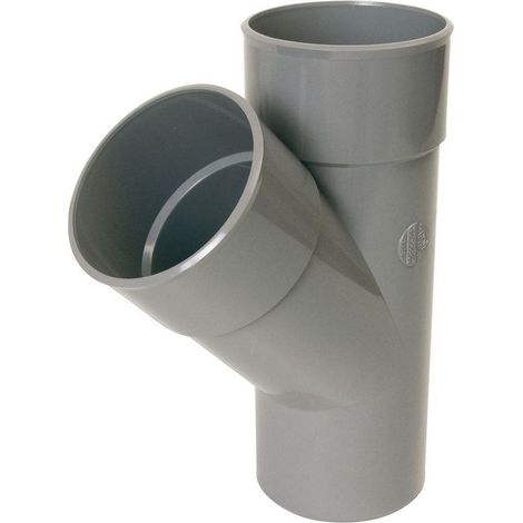 Embranchement PVC MF 67°30 diam 40mm à coller - Nicoll