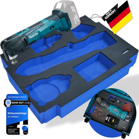 SCHWÄBLE® Schaumeinlage Schaumstoffeinlage für Makita Multitool DTM51 (1/5)