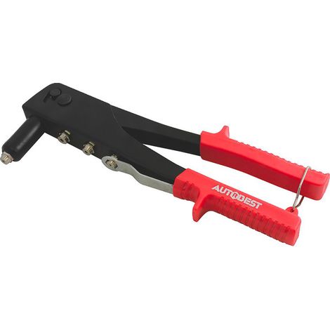 Pince à riveter, 4 buses de 1,4 - 3,2 - 4 - 4,8 mm branche gainée - AUTOBEST