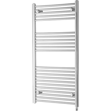 Heatwave Ballad Chrome Standard Electric Ladder Towel Rail 691mm (H) x 450mm (W) (1/3)