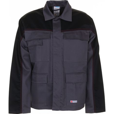 Planam Jacke Weld Shield grau/schwarz 64 (1/5)