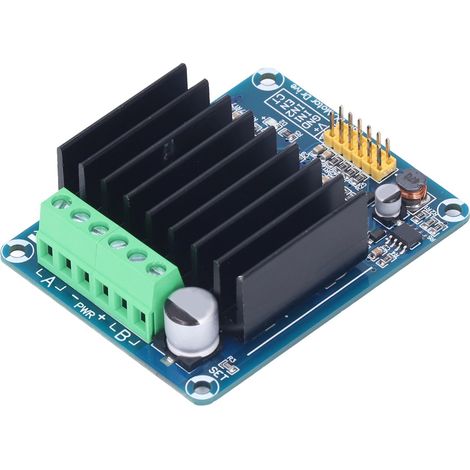 Module pont en H double canal 30A 5-15V pour moteur DC, pilote de voiture intelligente, contrôleur de vitesse PWM (1/5)