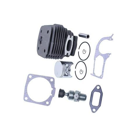 Kit cylindre compatible Husqvarna 395 et 395XP – Grand diamètre 58 mm – Avec piston – Ensemble complet pour tronçonneuse