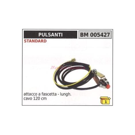 Interruttore STANDARD attacco a fascetta lunghezza cavo 120cm 005427