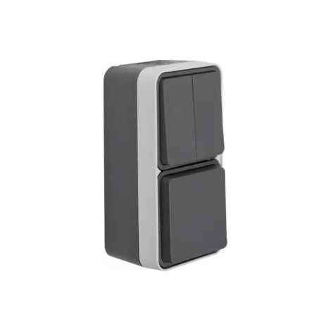 Berker Kombination Seriensch./Steckd KD W.1 gr 47903515 (1/2)