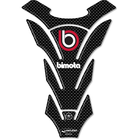 PARASERBATOIO BIMOTA ADESIVI SERBATOIO RESINA 3D CARBONIO compatibile per MOTO (1/2)