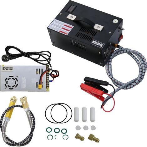 Compresseur PCP, Énergie Électrique, Performance Haute Pression, 12V-110V (1/2)